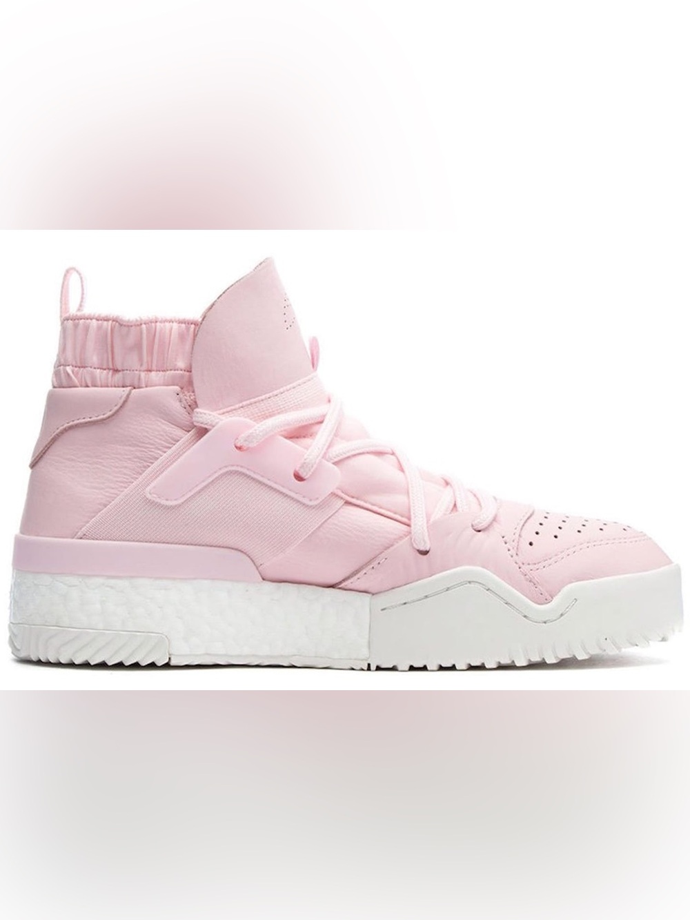 Alexander Wang x Adidas Pink High-Top Sneakers